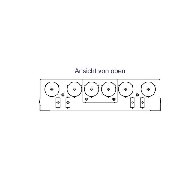 Produktbild WAD 146 400  -  Wandauslass WAD Gehäuse Typ 46 für Steckdoseneinsatz horizontal
